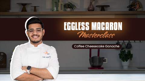 Coffee cheesecake ganache