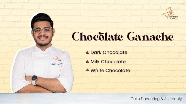 chocolate ganache (Dark,Milk,White)